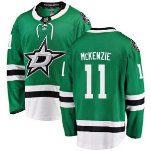 Herren Dallas Stars Eishockey Trikot Curtis McKenzie #11 Breakaway Grün Fanatics Branded Heim